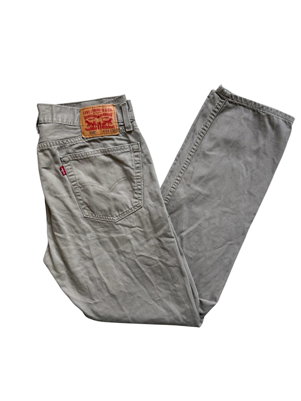 Levi's 505 beige straight  Jeans